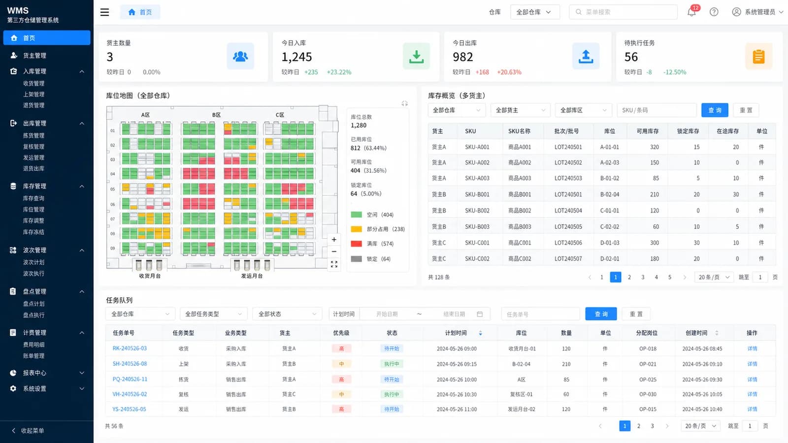 第三方仓储管理系统